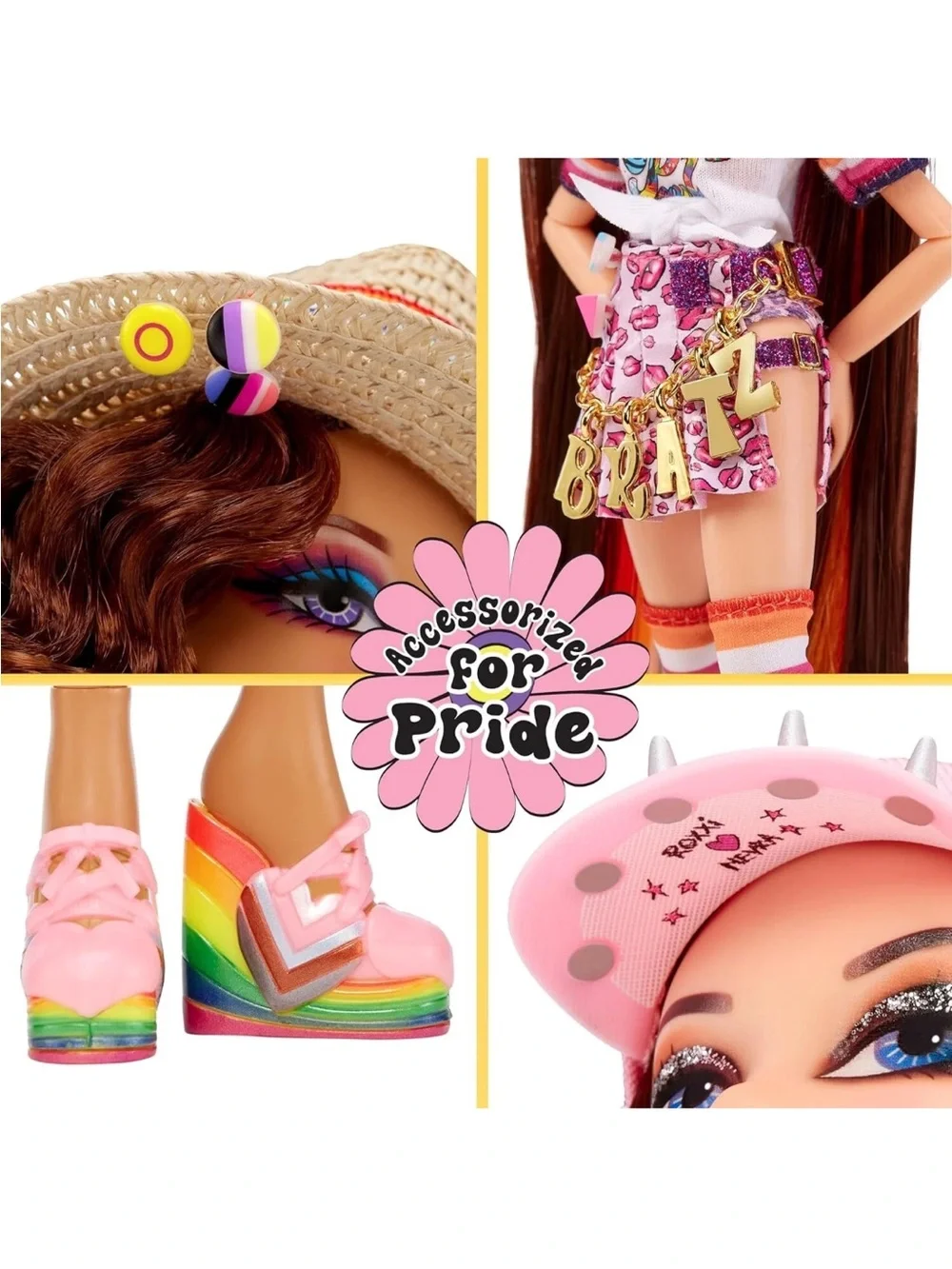 Bratz x JimmyPaul Designer Pride Roxxi & Nevra Fashion Doll MGA